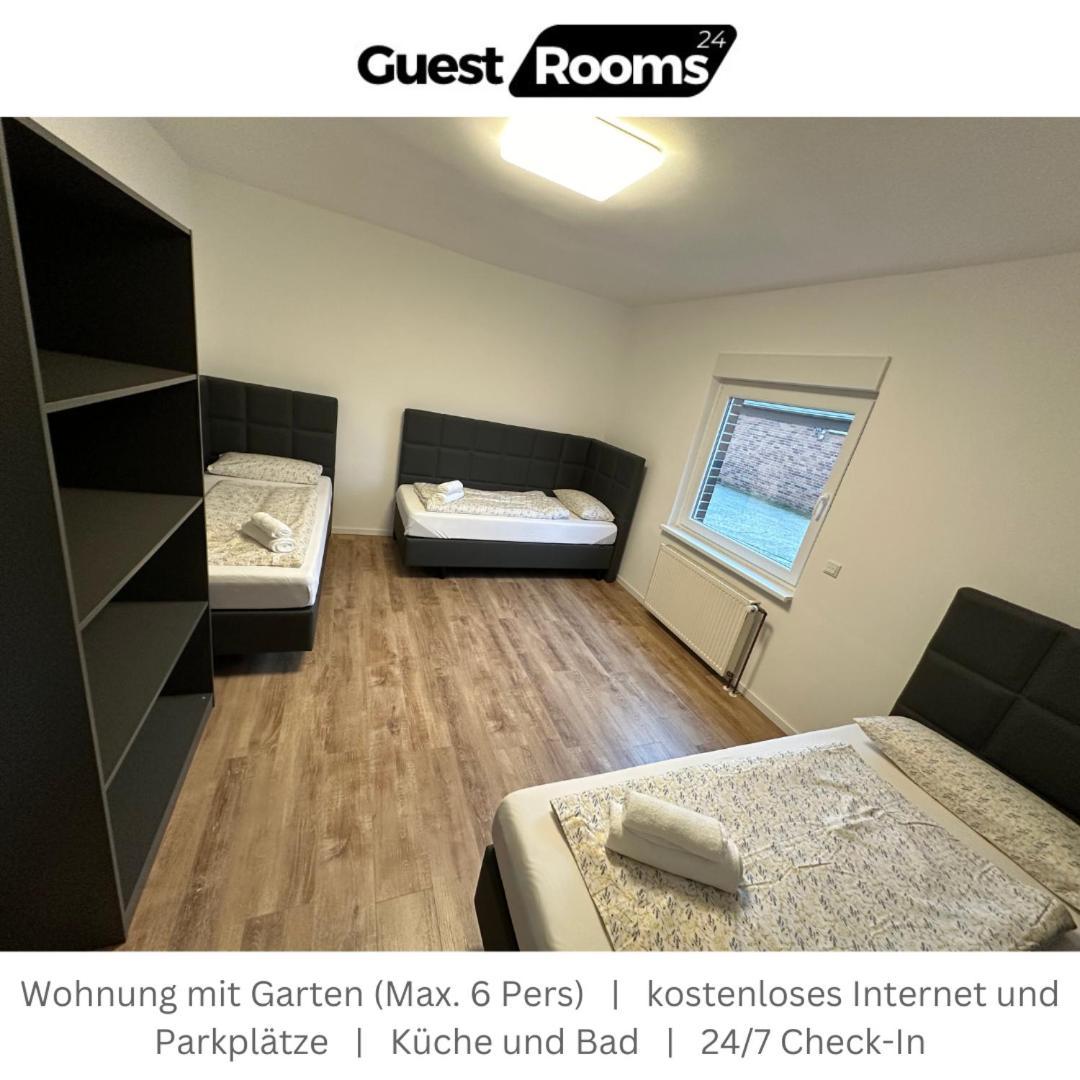 Wohnung Mit Garten Eg - Guestrooms24 - Marl Esterno foto